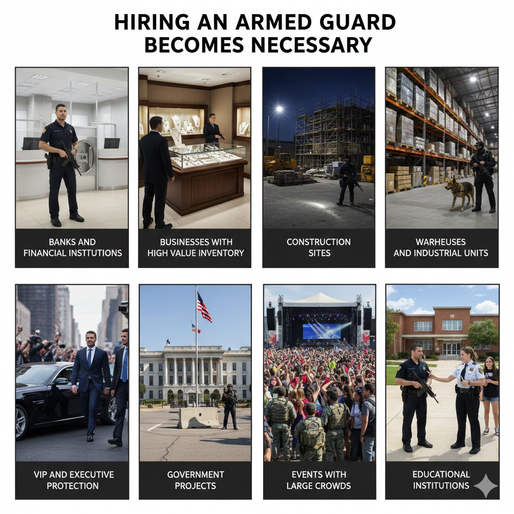 Hiring an Armed Guard Becomes Necessary