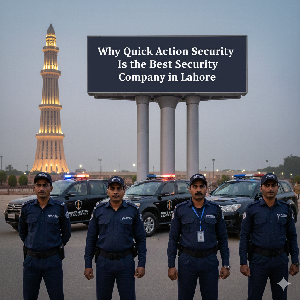 Why Quick Action Security Is the Best Security Company in Lahore