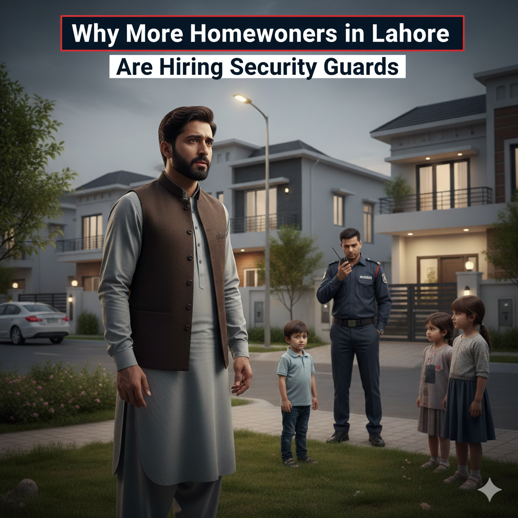 image showing Why More Homeowners in Lahore Are Hiring Security Guards