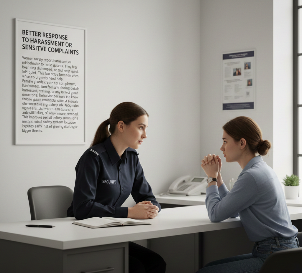 Better response to harassment