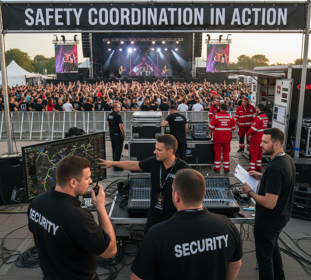 Coordination with event organizers