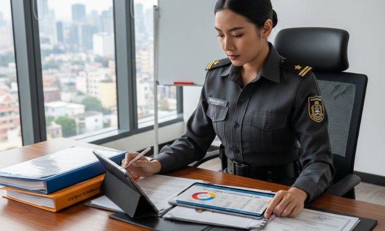 Checking Training and Professional Background The quality of training directly affects how well a female security guard performs her duties. Professional training should include access control, patrolling techniques, emergency response, first aid, fire safety, and communication skills. Some environments also require training in cultural awareness and customer handling. A responsible security company focuses on continuous training rather than one-time instruction. Checking Training and Professional Background