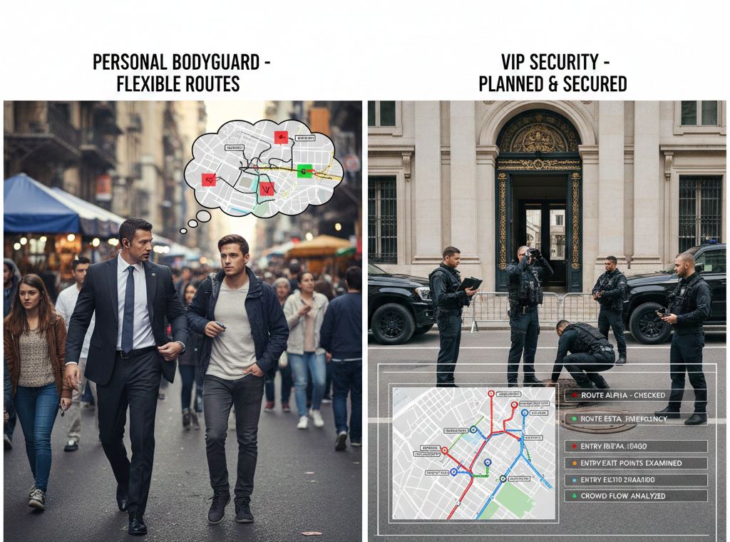 Movement planning and route safety