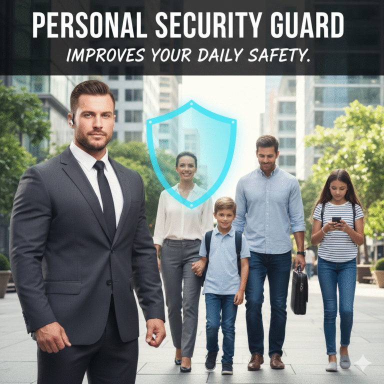 How a Personal Security Guard Improves Your Daily Safety?