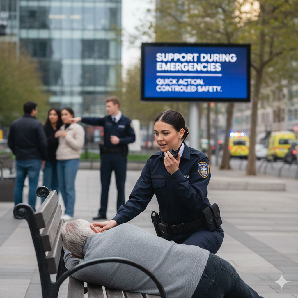 Support during emergencies