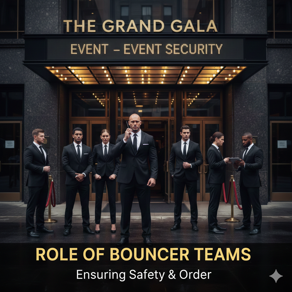 The Role of Bouncer Teams in Event Security