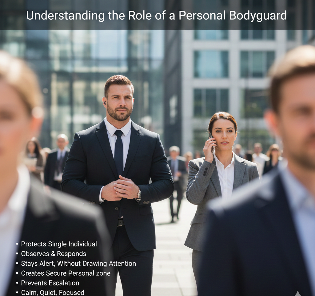 role of a personal bodyguard