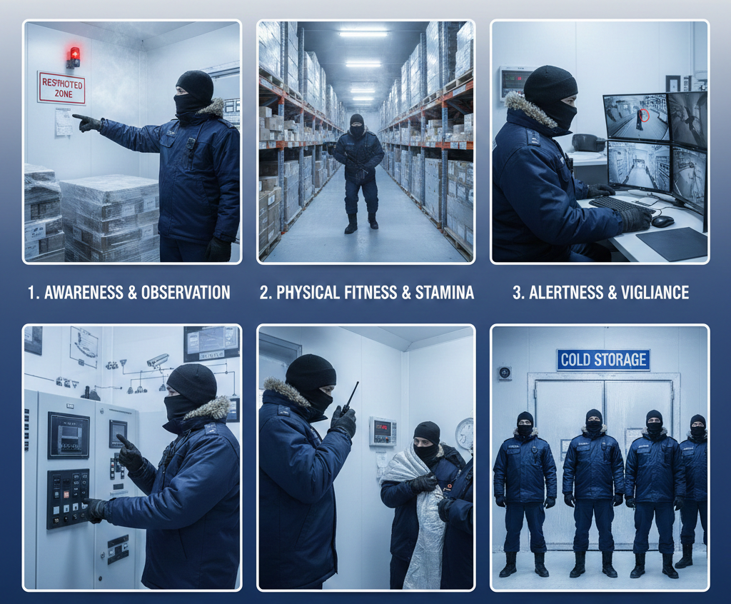 Skills Required for Cold Storage Security Guards