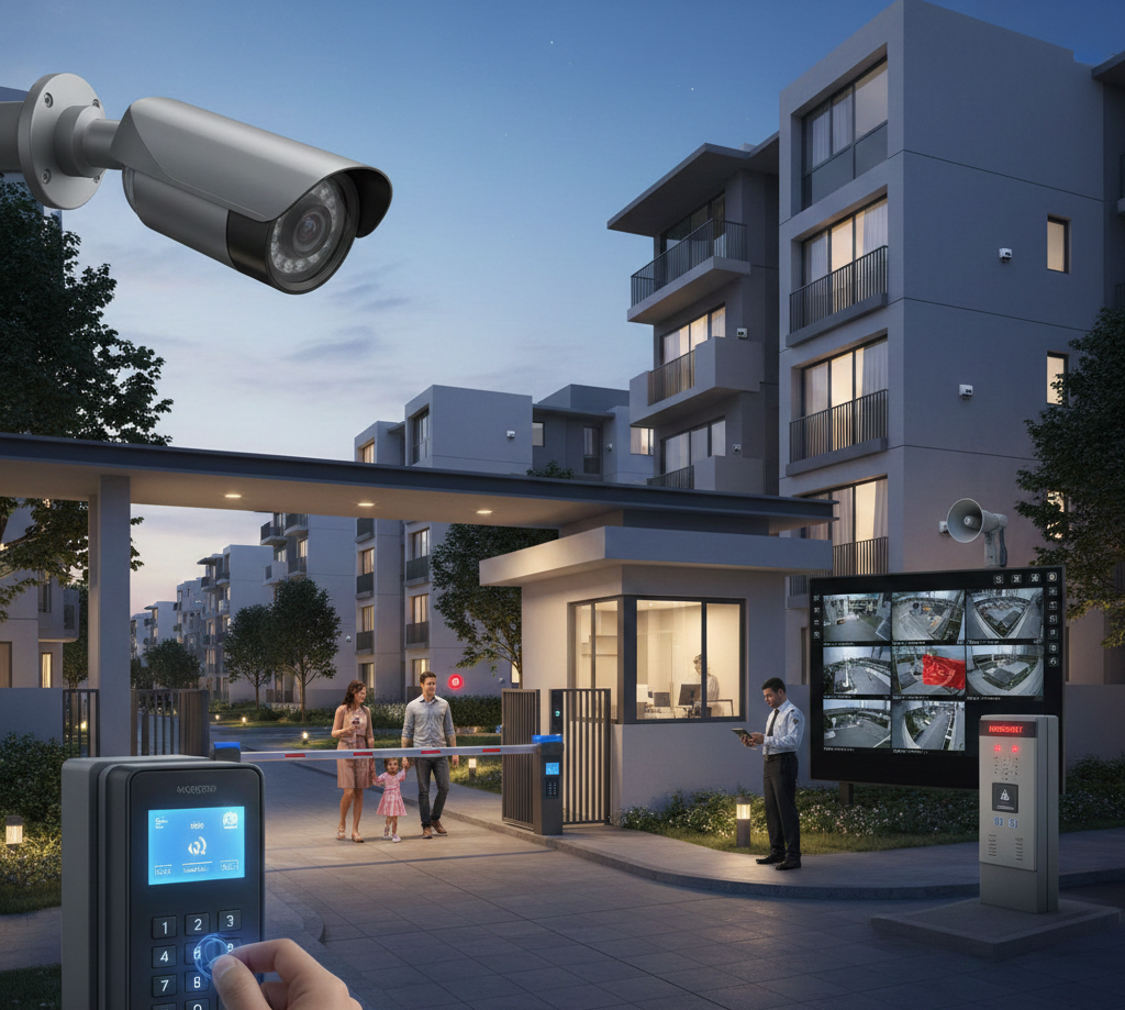 Role of Technology in Residential Security
