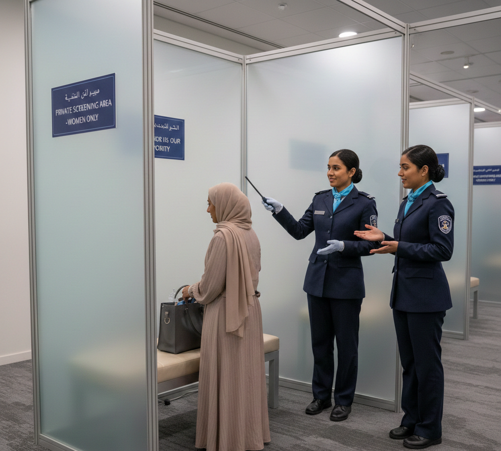 Maintaining Privacy and Dignity During Security Checks