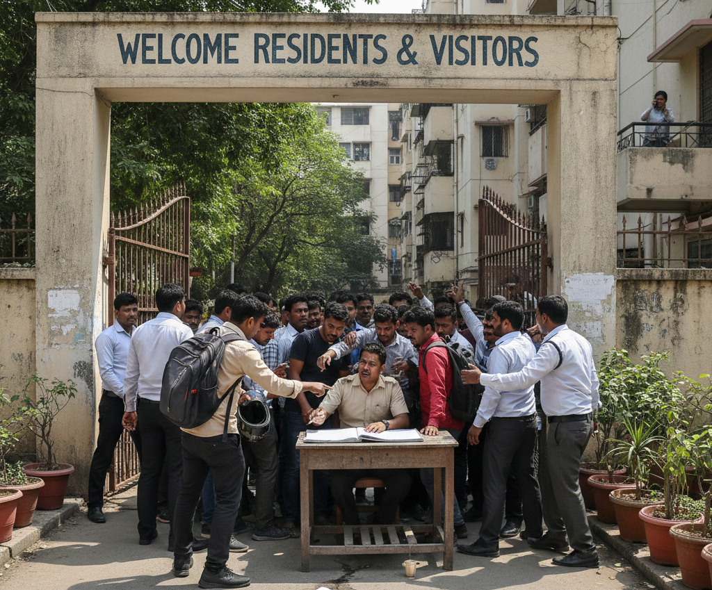Common Visitor Entry Problems in Housing Societies