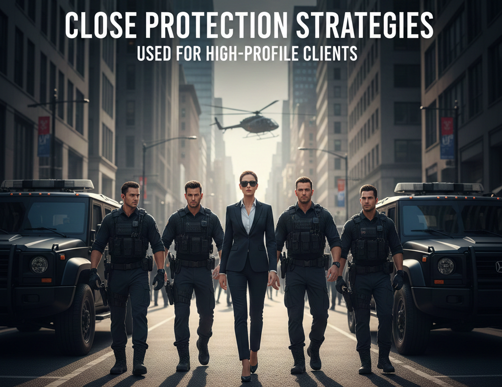 Close Protection Strategies Used for High-Profile Clients