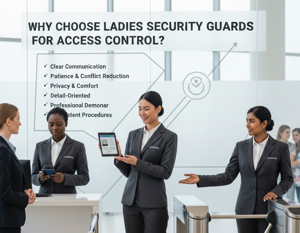 Why Choose Ladies Security Guards for Access Control