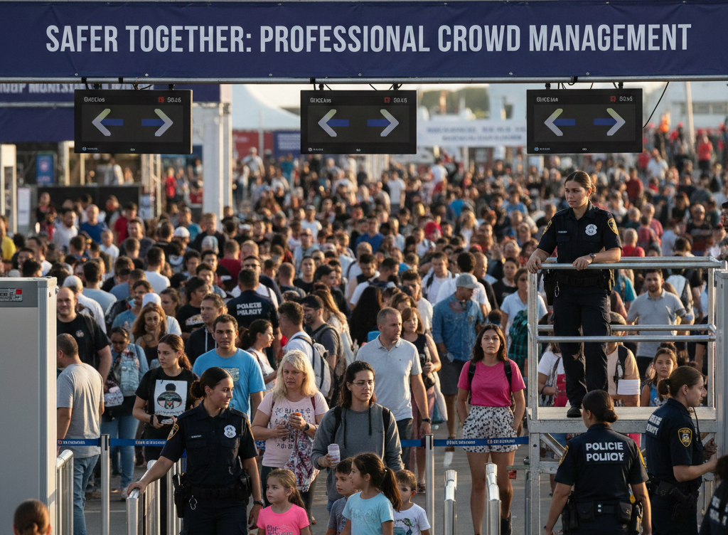 The Role of Female Guards in Crowd Management