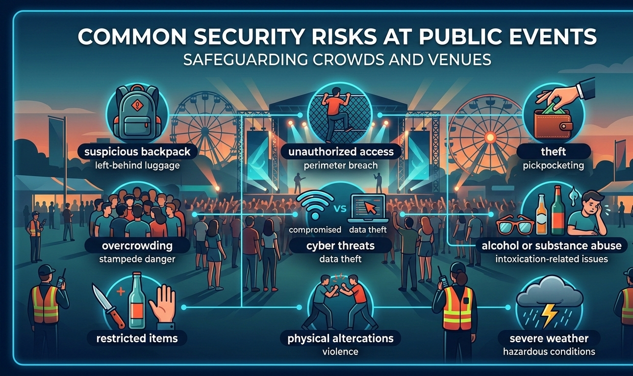 Common Security Risks at Public Events