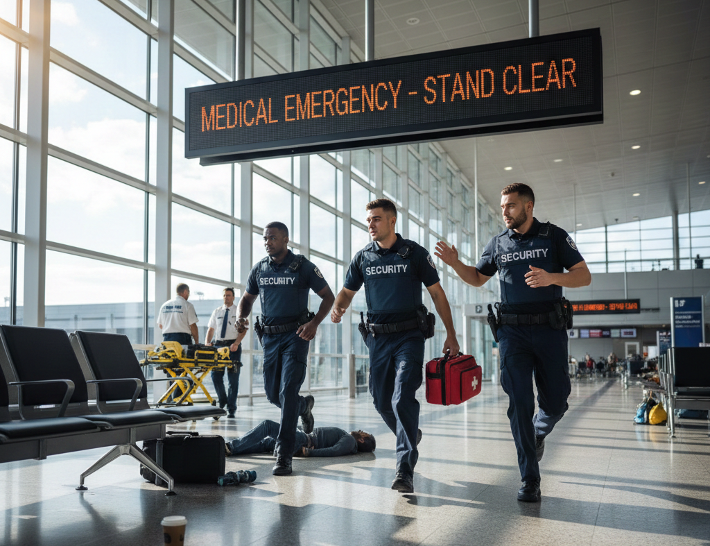 Guard Response During Medical Emergencies – Quick Action Security