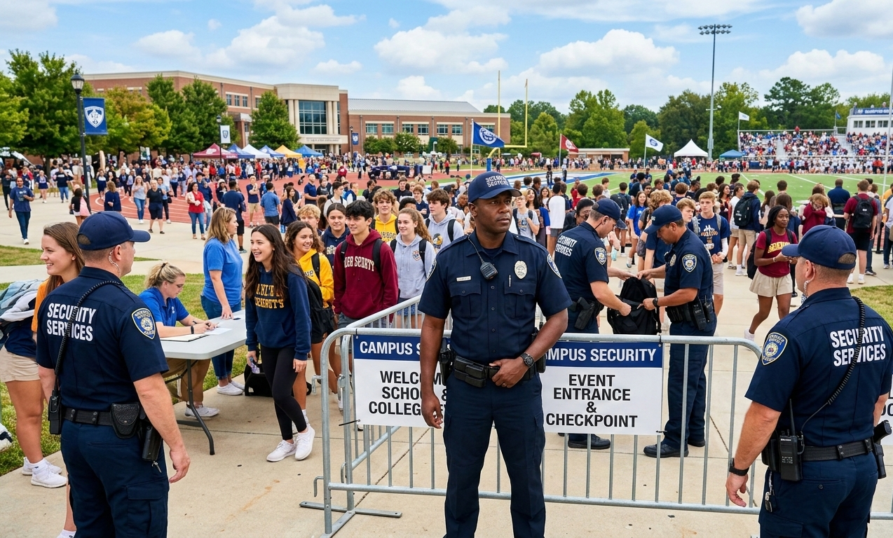 Security Services for School and College Events
