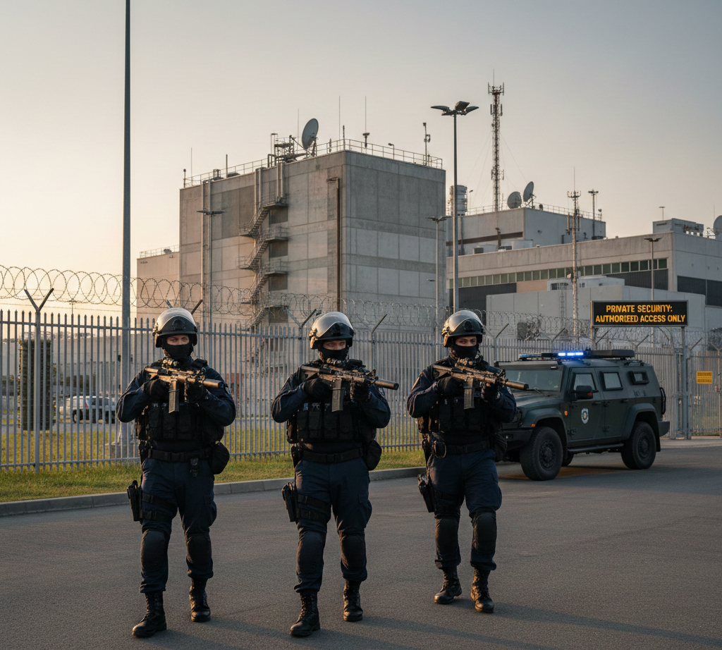 Armed Security Guards for Sensitive Installations