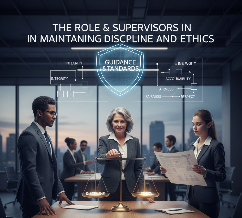 Role of Supervisors in Maintaining Discipline and Ethics