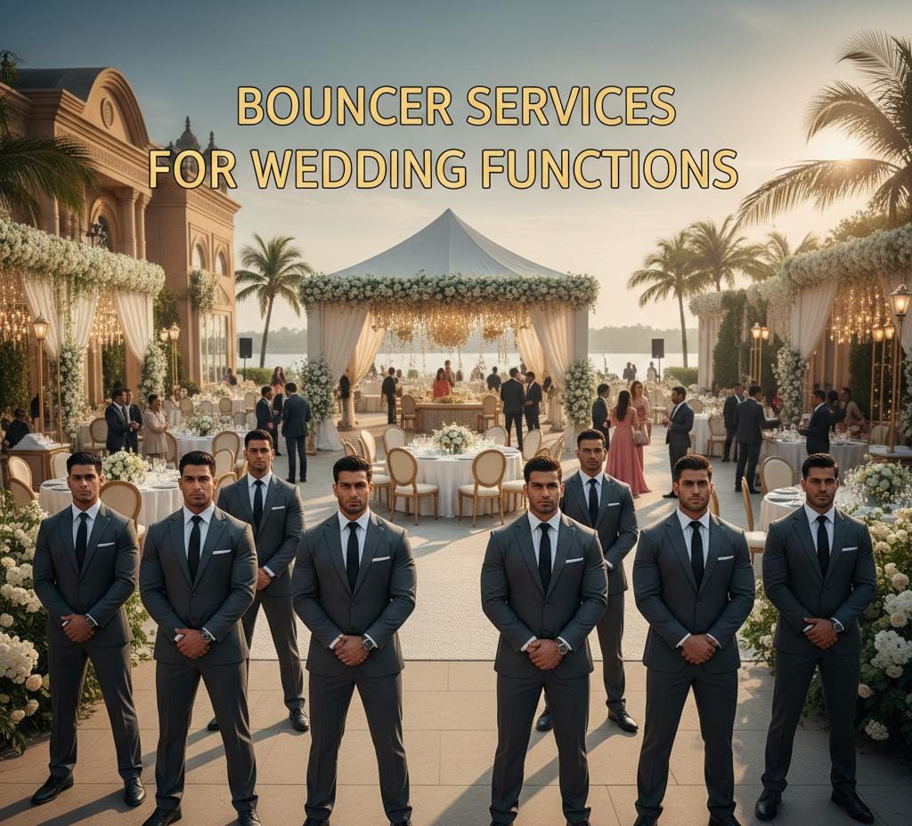 Bouncer Security Services for Wedding Functions