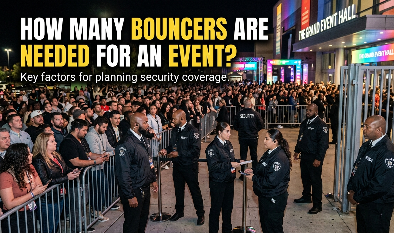 How Many Bouncers Are Needed for an Event