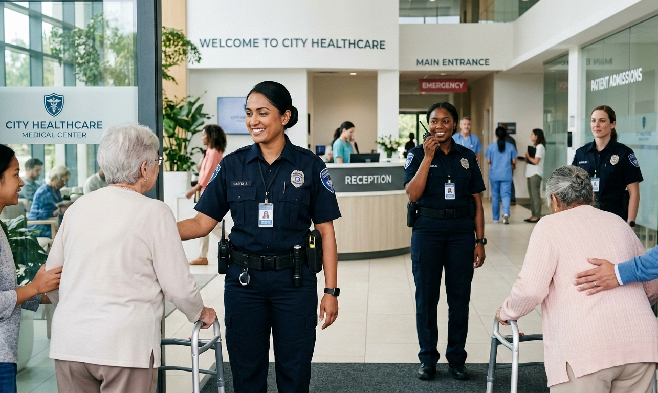 Ladies Guards for Hospitals and Healthcare Facilities