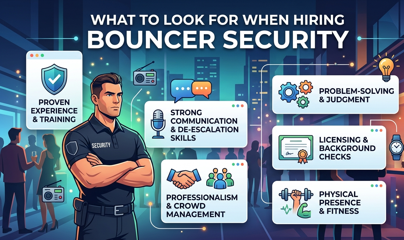 What to Look for When Hiring Bouncer Security